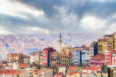 Istanbul Fog by Mark Paulda framed wall art