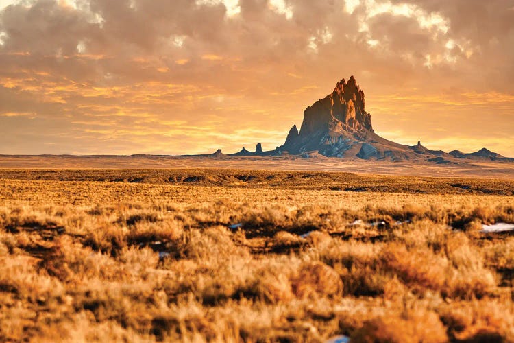 Shiprock Sunset