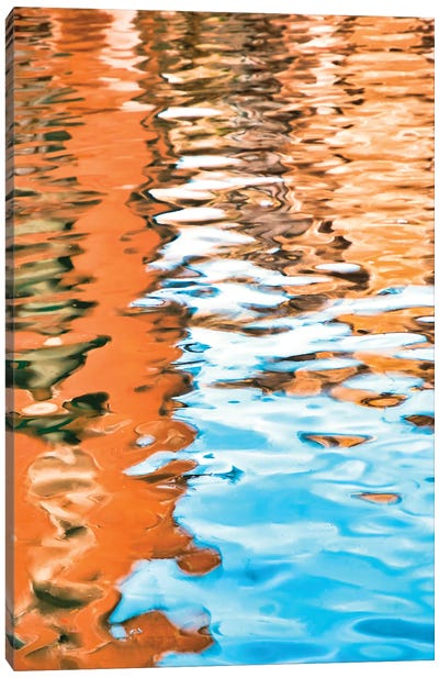 Abstract Water Reflection XIII Canvas Art Print - Mark Paulda