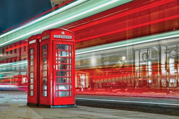 London: Red Phone Box by Mark Paulda