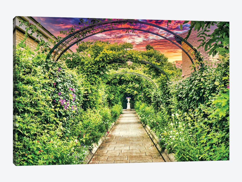 Regent's Park Garden Arches by Mark Paulda 1-piece Art Print