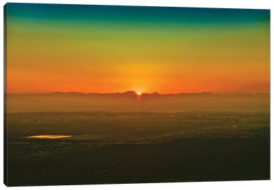 Desert Rise Canvas Art Print - Desert Landscape Photography