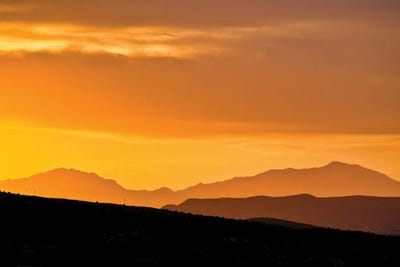 Mountain Layers by Mark Paulda framed wall art