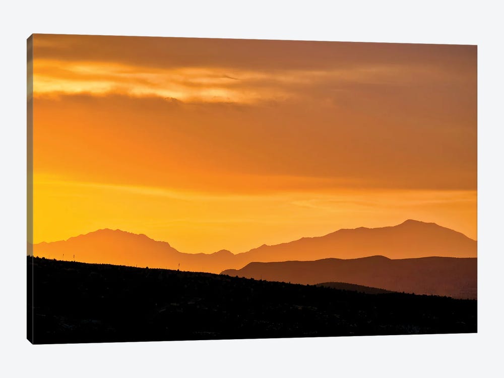 Mountain Layers by Mark Paulda 1-piece Canvas Print