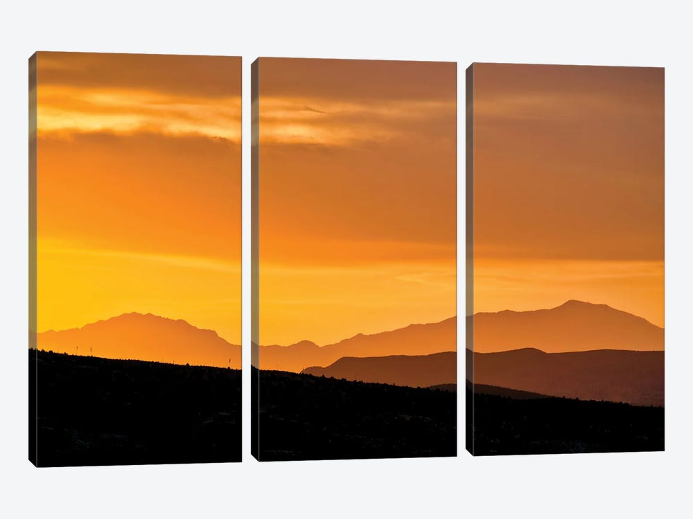 Mountain Layers by Mark Paulda 3-piece Canvas Print