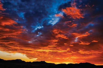 West Texas Epic Sunset by Mark Paulda framed wall art