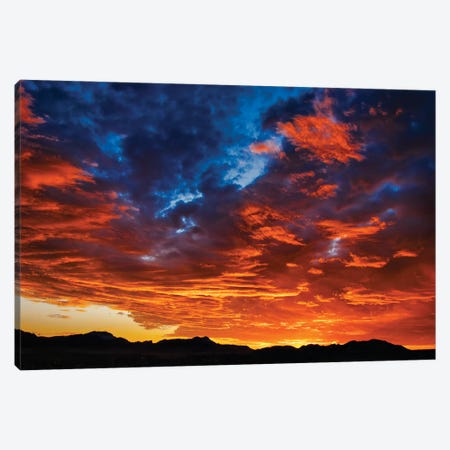 West Texas Epic Sunset Canvas Print #PAU491} by Mark Paulda Canvas Wall Art