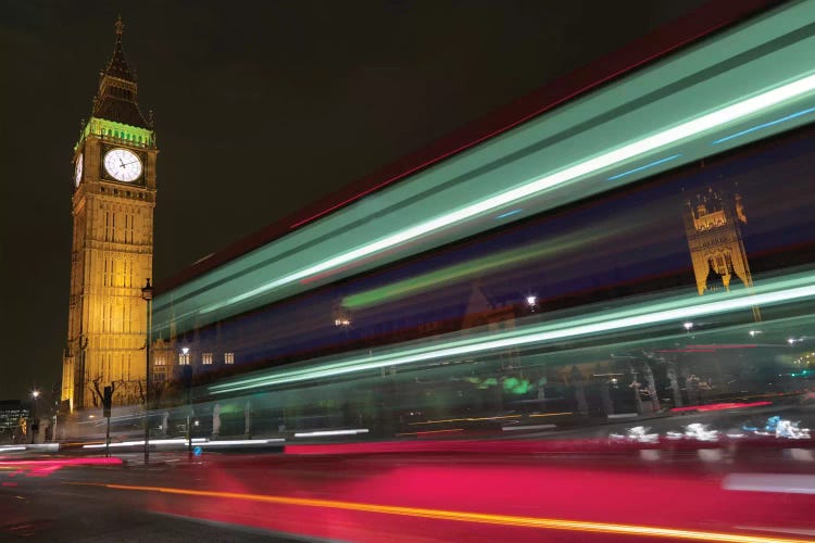 Big Ben At Night, London, England, United Kingdom