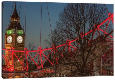 Big Ben And London Eye II Canvas Art Print