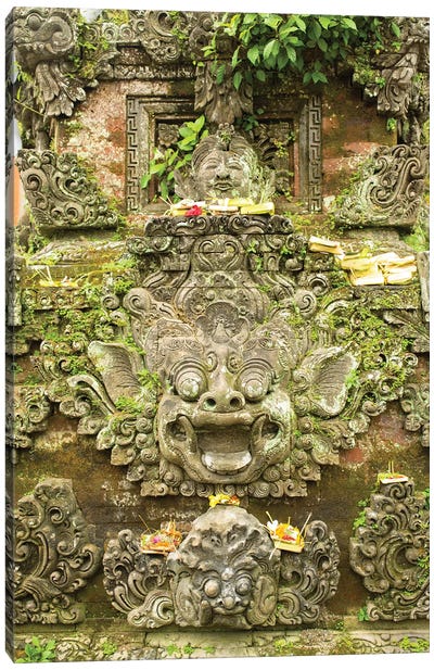 Bali Temple Canvas Art Print - Indonesia Art
