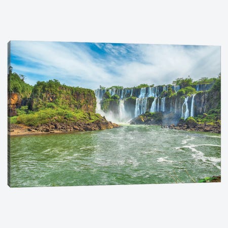Iguazu Falls I Canvas Print #PAU9} by Mark Paulda Canvas Print