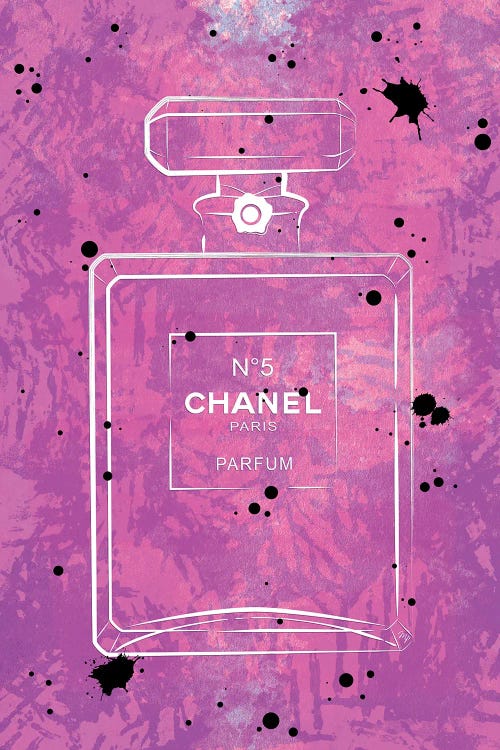 Pink Paint Chanel Perfume