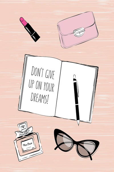 Make-Up: Don't Give Up Your Dreams by Martina Pavlova