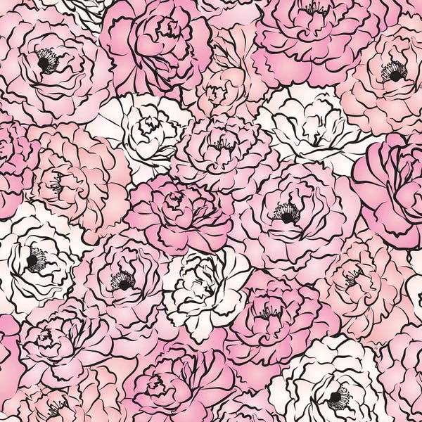 Barbiecore: Peonies by Martina Pavlova