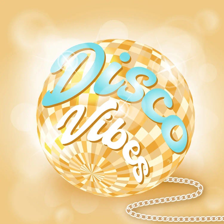 Disco Vibes by Martina Pavlova wall art