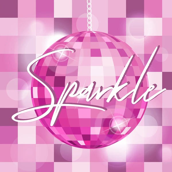 Disco Balls: Sparkle Disco Ball by Martina Pavlova
