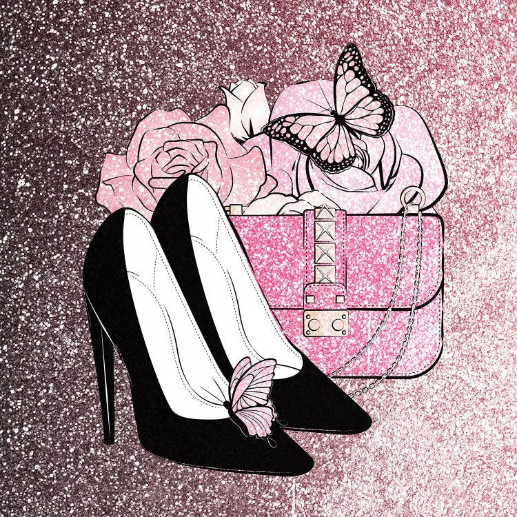 Pink Glitter Fashion