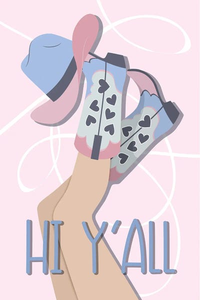 Boots: Cowgirl Hi by Martina Pavlova