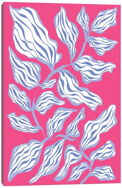 Pink Glory Botanicals Canvas Art Print - Martina Pavlova