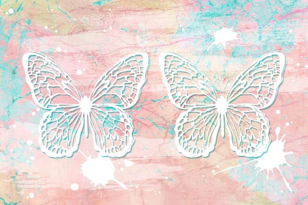 Pastel Butterflies