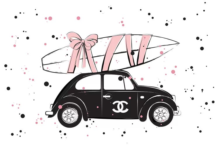 Chanel Car by Martina Pavlova wall art