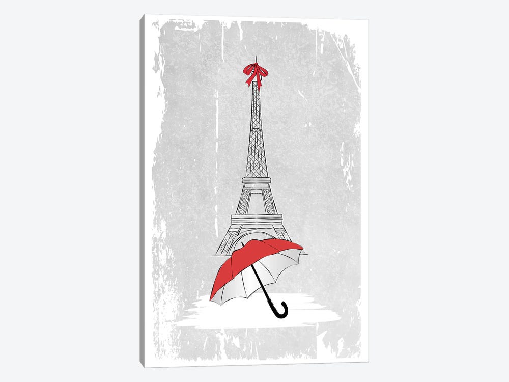 Rain In Paris by Martina Pavlova 1-piece Art Print