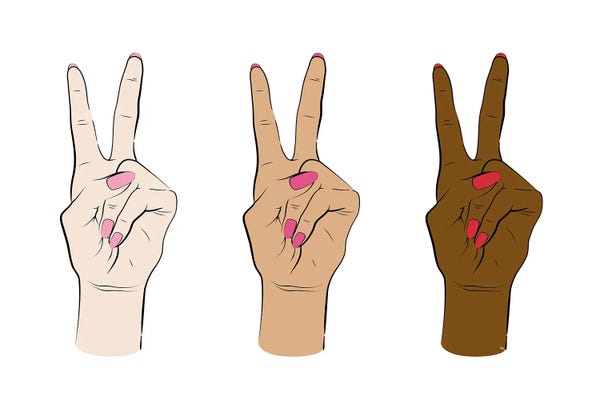 Hands: Female Victory by Martina Pavlova