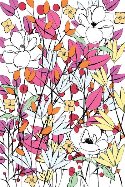 Meadow by Martina Pavlova framed wall art