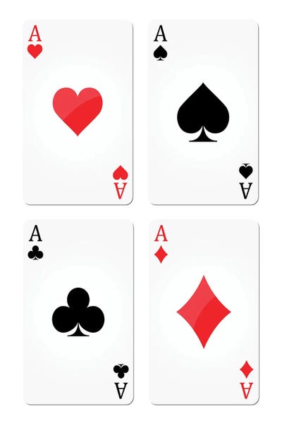 Martina Pavlova: Playing Ace Cards by Martina Pavlova