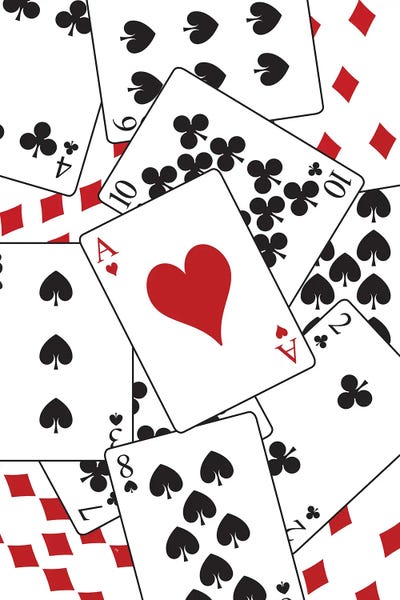 Martina Pavlova: Poker Playing Cards by Martina Pavlova