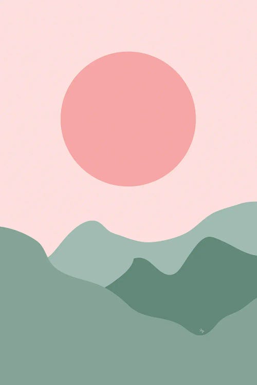 Pastel Sunset And Sunrise