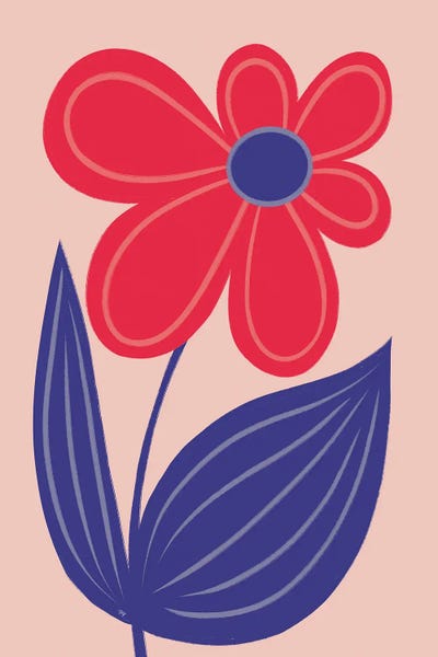 Martina Pavlova: Big Bright Flower by Martina Pavlova