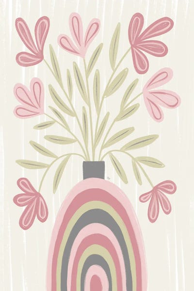 Martina Pavlova: Rainbow Vase by Martina Pavlova