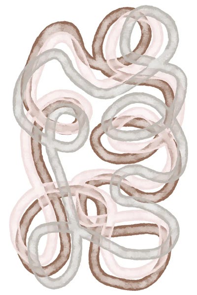Martina Pavlova: Abstract Mocha Ways by Martina Pavlova