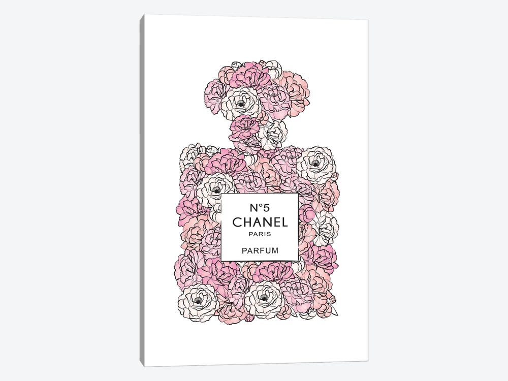Chanel Bloom by Martina Pavlova 1-piece Canvas Art