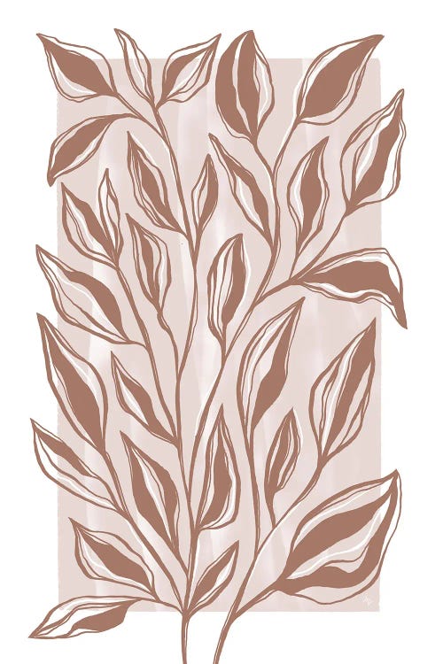 Mocha Plant by Martina Pavlova wall art