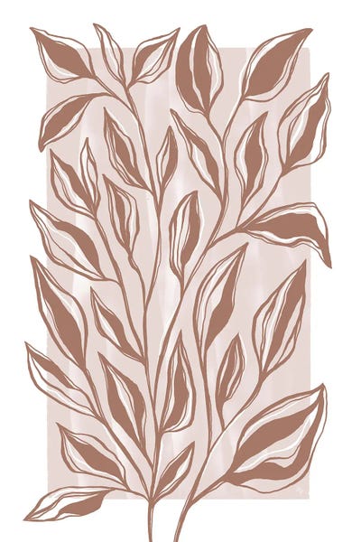 Fine Art Print: Mocha Plant by Martina Pavlova