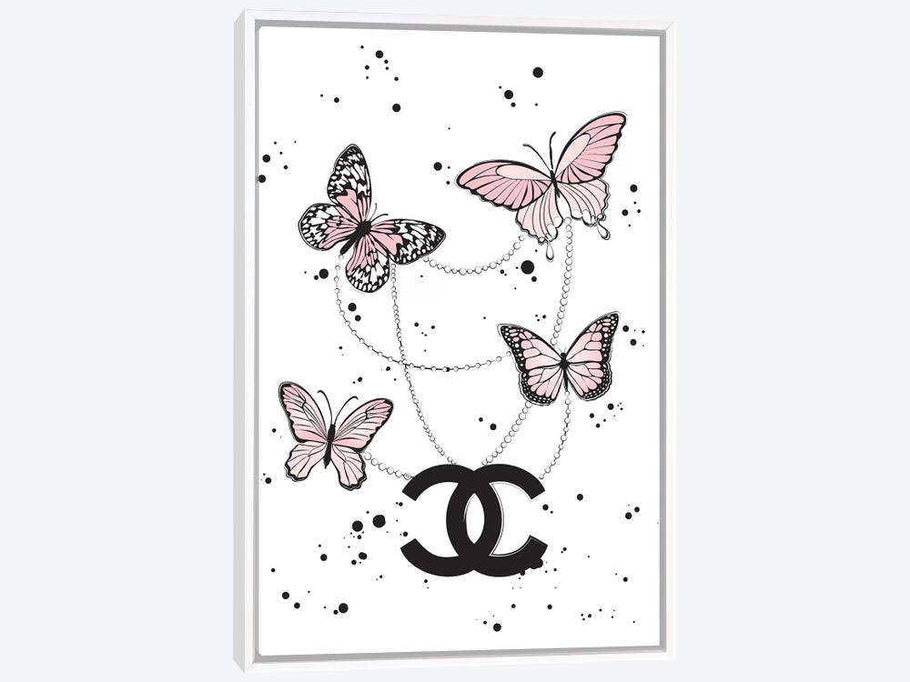 Decoration Murale PC- Double Chanel Butterflies