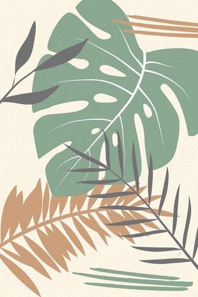 Nature Leaves by Martina Pavlova art print