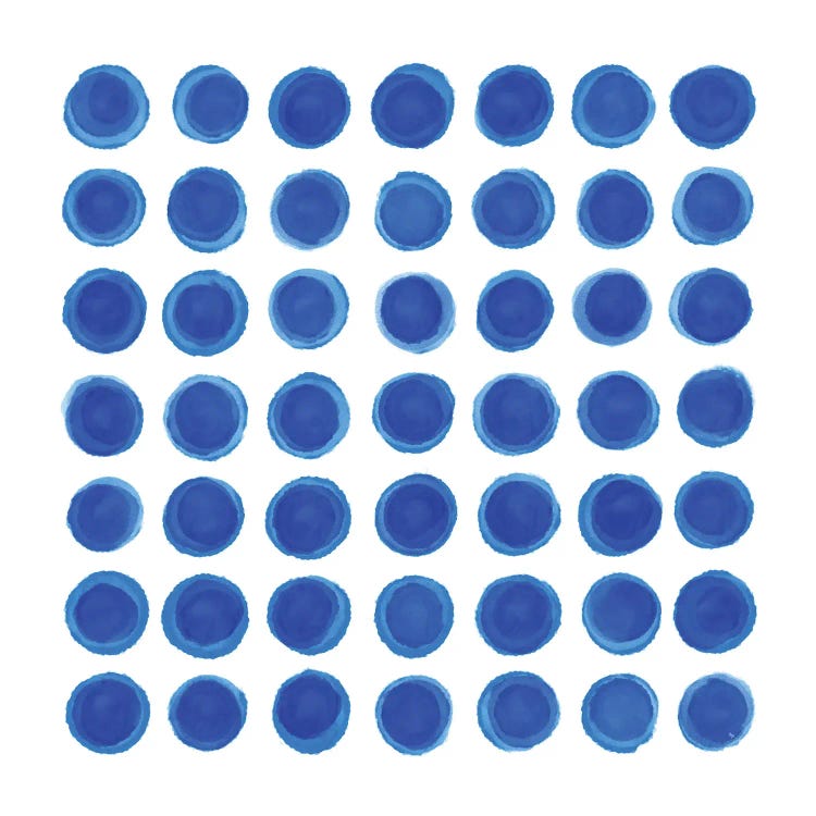 Abstract Blue Dots