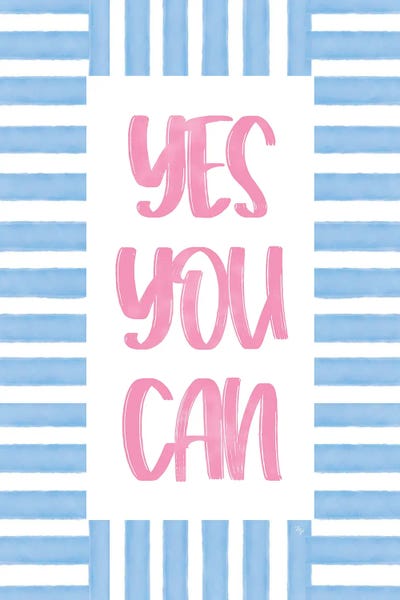 Martina Pavlova: Pastel Yes You Can Quote by Martina Pavlova
