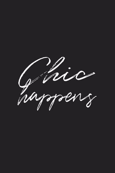 Typography: Chic by Martina Pavlova