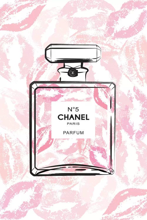 Chanel Kiss by Martina Pavlova wall art