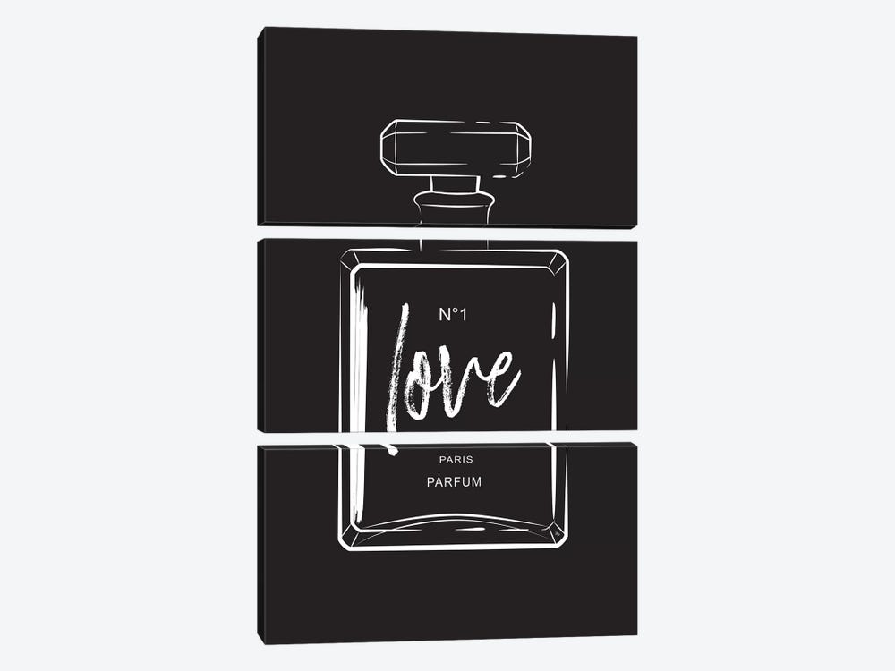 Love Perfume by Martina Pavlova 3-piece Canvas Art
