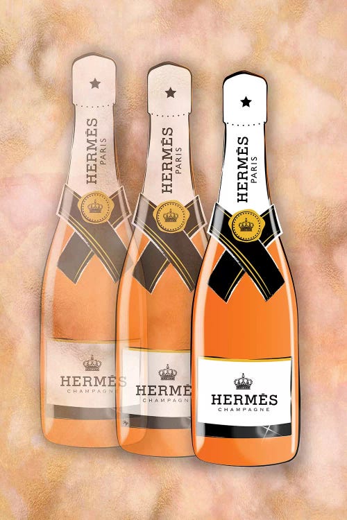 Hermes Bottles by Martina Pavlova wall art