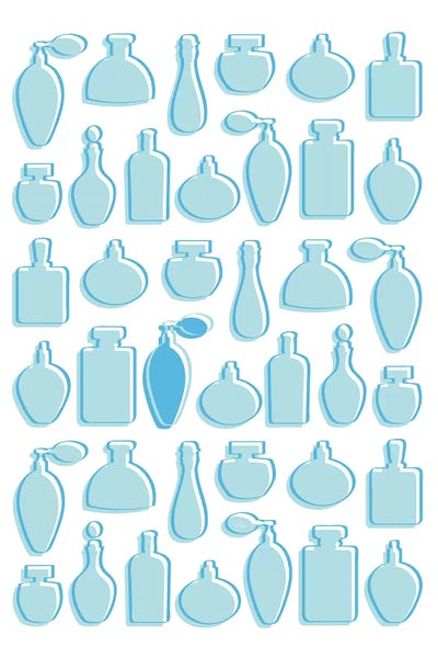 Tiffany & Co.: Blue Perfumes by Martina Pavlova