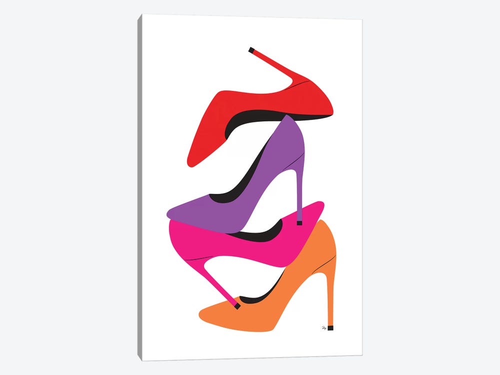 Bright Heels by Martina Pavlova 1-piece Canvas Print