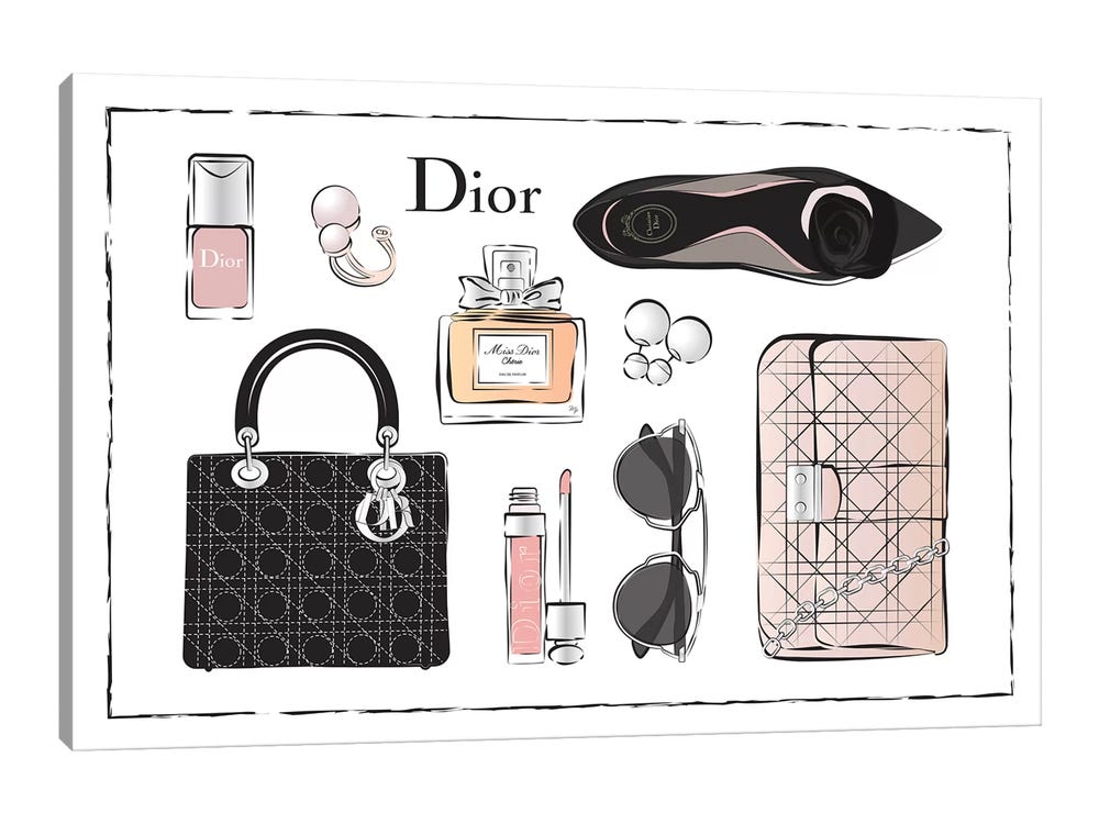 Dior Original Real Limited Edition Paper Bag, Luxury, Accessories