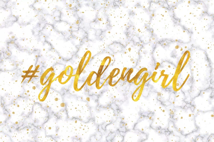 Golden Girl by Martina Pavlova wall art