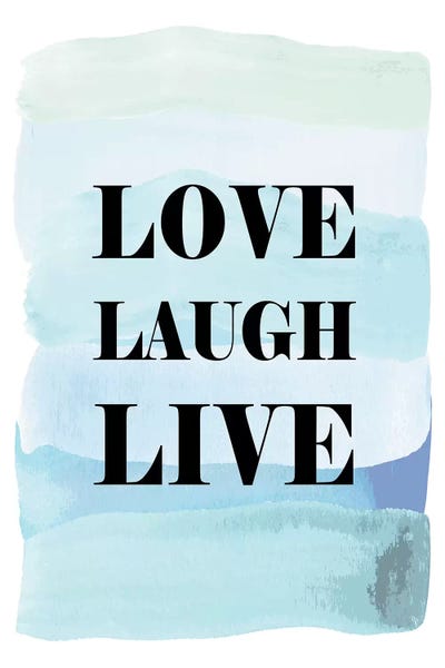 Black & White & Blue: Love Laugh Live by Martina Pavlova